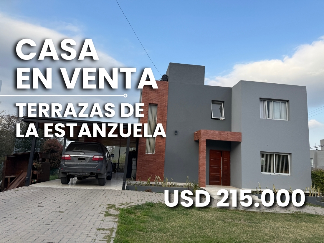 CASA EN VENTA TERRAZAS DE LA ESTANZUELA APTA CR�DITO HIPOTECARIO