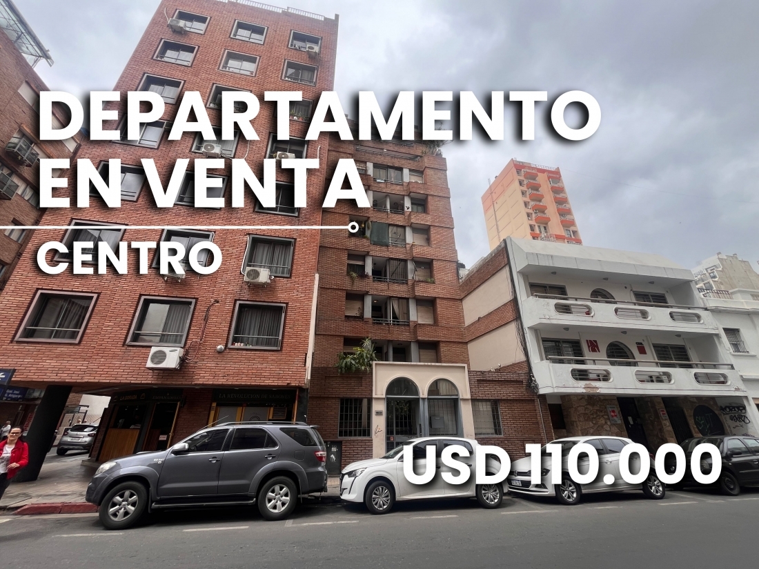 CORDOBA CENTRO DEPARTAMENTO EN VENTA DE 2 DORMITORIOS CON TERRAZA