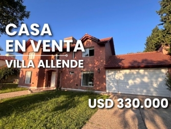 VILLA ALLENDE SAN ISIDRO CASA EN VENTA 4 DORMITORIOS