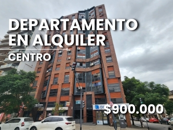 DEPARTAMENTO EN ALQUILER CENTRO 2 DORMITORIOS