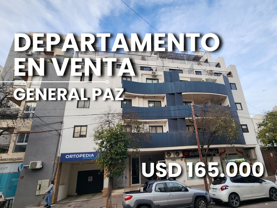 GENERAL PAZ DEPARTAMENTO 2 DORMITORIOS EN VENTA HERMOSA TERRAZA