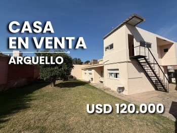 CASA EN VENTA 5 DORMITORIOS ARGUELLO LASALLE