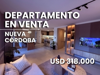 DEPARTAMENTO EN VENTA NUEVA CORDOBA 3 DORMITORIOS
