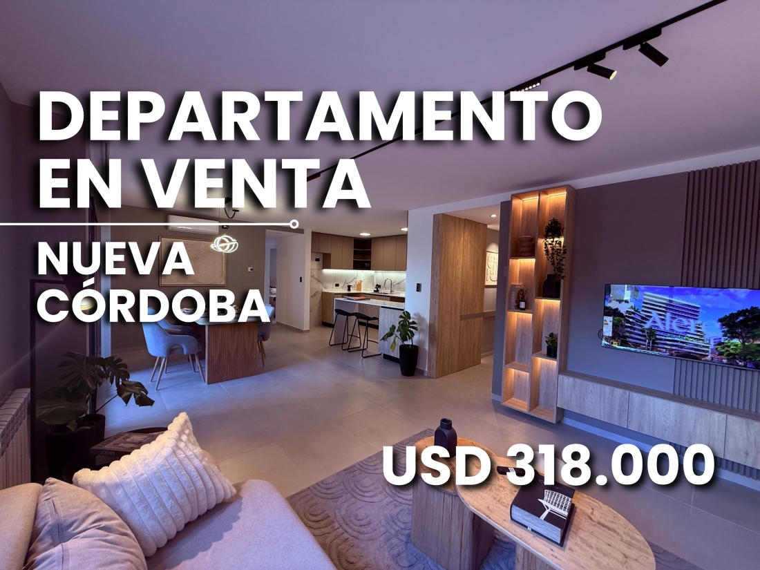 DEPARTAMENTO EN VENTA NUEVA CORDOBA 3 DORMITORIOS