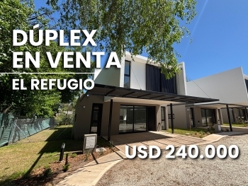 EL REFUGIO HOUSING DUPLEX EN VENTA 3 DORMITORIOS Y ESCRITORIO