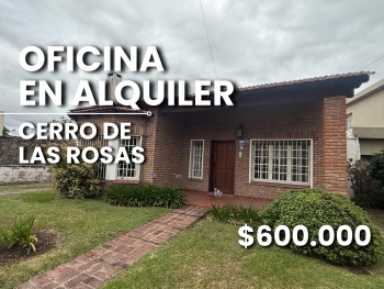 OFICINA EN ALQUILER CERRO DE LAS ROSAS