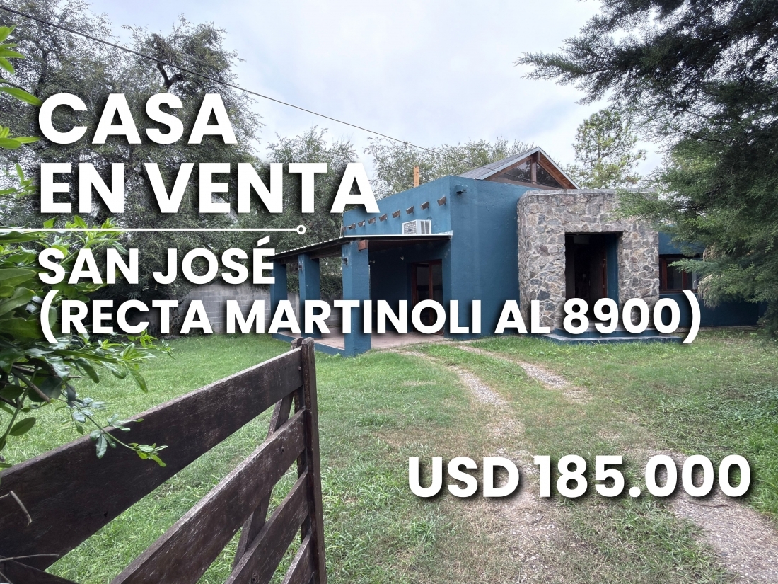 CASA EN VENTA HOUSING SAN JOSE 3 DORMITORIOS CON PILETA