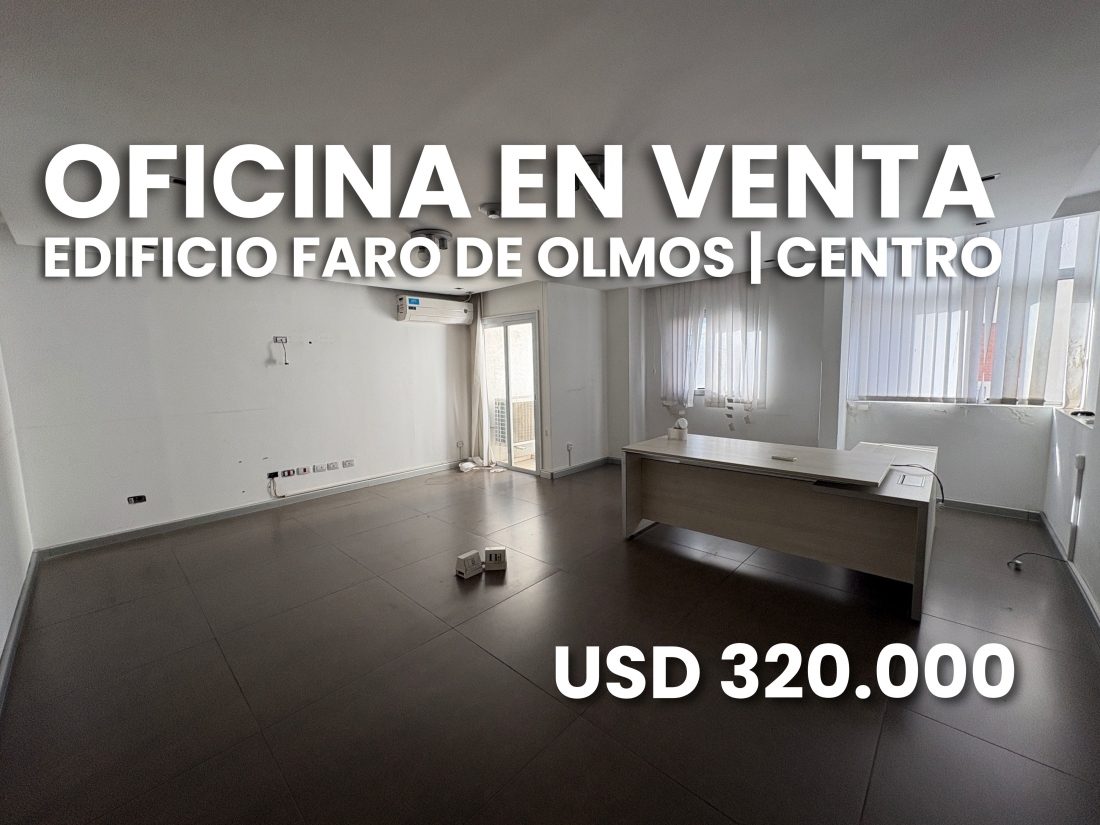 OFICINAS EN VENTA - EDIFICIO FARO DE OLMOS